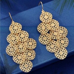 Gold Drop Amazing Earrings